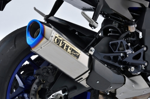 [해외]YZF-R1 (2015) OVER RACING TT 포뮬러 RS 티타늄 슬립온 사일랜서