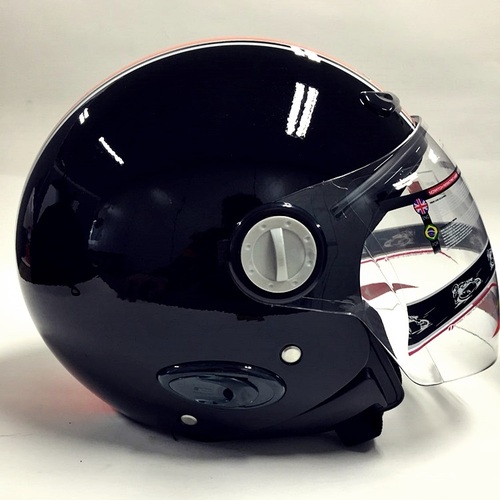 [당일배송]KOMO 610 오토바이 헬멧 (블랙오렌지) (L-XXL)